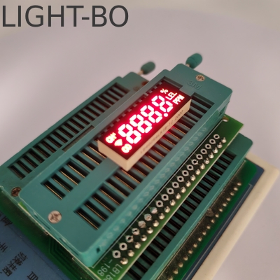 İyi bir fiyat. Bright Red 4-Digit LED Clock Display for Easy-Read Time on Home Appliances çevrimiçi