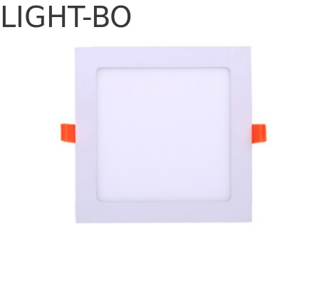 15W yüksek verimli 195x195mm ışın açısı 120 derece ultra ince LED downlight'lar (bina için)