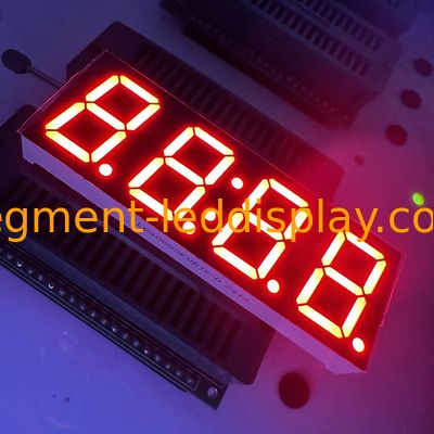 Yüksek görünürlüklü Ultra Kırmızı 4 basamaklı LED Saat Ekran Birimi