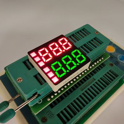 Customized Red/Yellow Green 7-Segment LED Displays for timer control