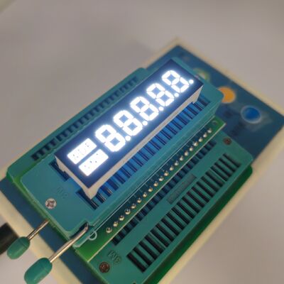 İyi bir fiyat. 4-Digit Ultra-Bright White LED Clock Display for Home Appliances çevrimiçi