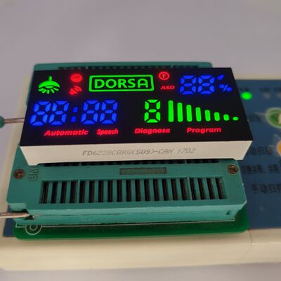 İyi bir fiyat. Multi-Color 7-Segment LED Displays with Driver IC for E-Scooters çevrimiçi