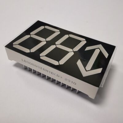 İyi bir fiyat. Ultra Parlak Mavi 0.8 Inç (22.0mm) 3 Basamaklı + Oklu 7 Bölümlü Asansör / Asansör Zemini Göstericileri için Ortak Anod LED Ekranı çevrimiçi