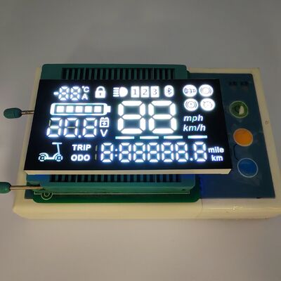 Elektrikli Scooter için IC'li Beyaz Özel 7 Segment LED Ekranlar
