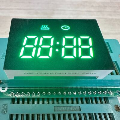 Saf Yeşil 0.38 inç 4 Haneli 7 Segment LED Ekran Ortak Anotlu Mutfak Fırın Zamanlayıcıları İçin