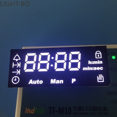 120 Derece Çalışma Sıcaklığı ile Dayanıklı Fırın Yüzey Montaj 7 Segment Display