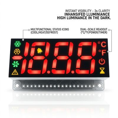 İyi bir fiyat. 6 Digit 7 Segment LED Display LB60362WJ1B 9.2mm Common Cathode for Digital Countdown Timer Application çevrimiçi