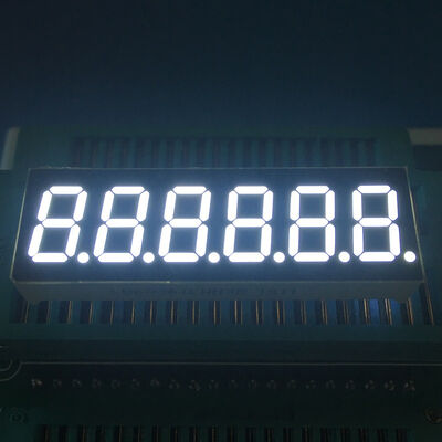 Yüksek parlaklıklı Kırmızı 7 Segment LED Ekran 6 basamaklı 9.2mm Dijital Geri Sayım Zamanlayıcısı için Ortak Katot