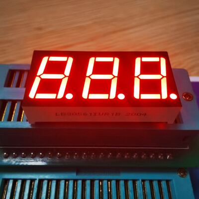 İyi bir fiyat. 14.2mm 3 basamaklı 7 Segment Ultra Parlak Kırmızı Temperatur Denetleyicisi için Ortak Anodlu LED Ekran çevrimiçi