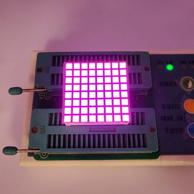 Asansörler için Ultra Parlak Pembe 8x8 Dot Matrix LED Ekran