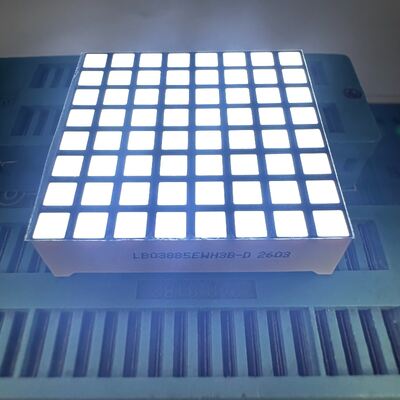 İyi bir fiyat. Ultra Bright White 8*8 Square Dot Matrix LED Display for Canbus Clock Display çevrimiçi