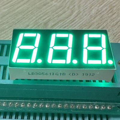 İyi bir fiyat. Genel Katot LED Ekranı Ultra Parlak Beyaz Gri Yüzeyi 7 Segment 3 basamaklı 14.2mm sıcaklık kontrolörü için çevrimiçi