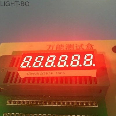 İyi bir fiyat. Küçük Boyutu 8mm 6 Haneli 7 Segment Tempearture Göstergesi Için Led Ekran 0.31 inç çevrimiçi