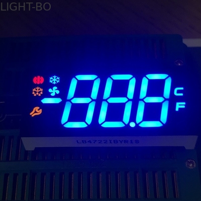 Üçlü Rakam 7 Segment Özel LED Ekran Ortak Anot Polarite 17mm Rakam Yüksekliği