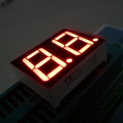 İyi bir fiyat. 0.56 inç Common Cathode 7-Segment LED Ekran Amber Color Çift Sayılı çevrimiçi