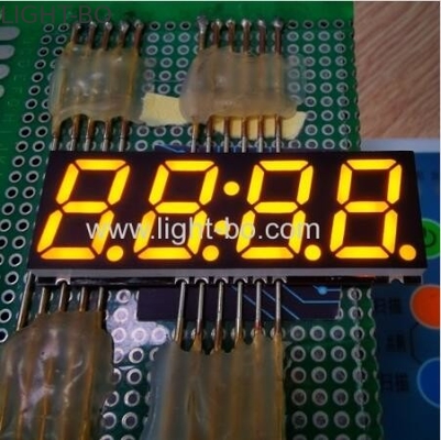 Elektronik 6 Haneli 7 Segment Ekran Alfanümerik LED Ekran Sarı 0,36 İnç