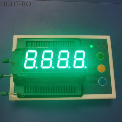 Saf Yeşil 0.56 inç 4 Haneli 7 Segment Gösterge Panelleri Için LED Ekran Ortak Katot