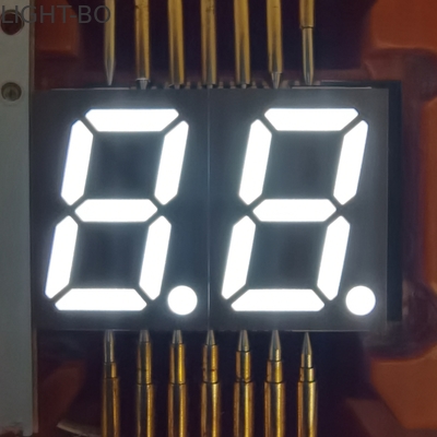 Ortak Anot Yedi Segmentli SMD LED Ekran 80mW 2 Hane
