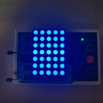 İyi bir fiyat. Parlak Mavi 14 Pin 635nm 100mcd 5x7 Dot Matrix LED Ekran çevrimiçi