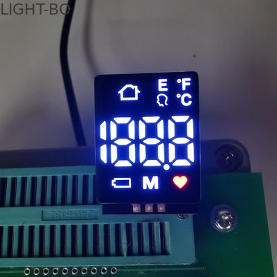 Alın Termometresi için 20mA 120mcd 635nm SMD LED Ekran