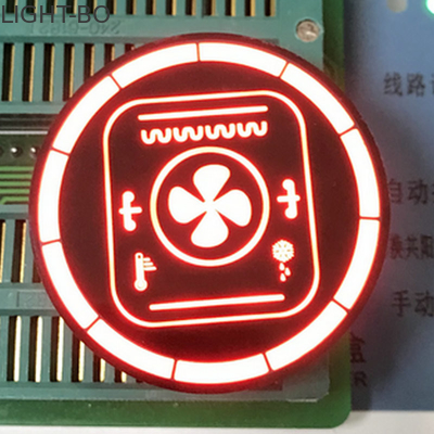 Sıcaklık Kontrolü İçin Yuvarlak Özel 7 Segment LED Ekran