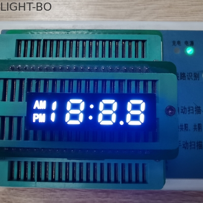 0.25 İnç Dört Haneli 7 Segment LED Ekran Saat için Ultra Beyaz
