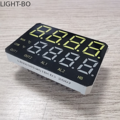 Gösterge Paneli için 3 Haneli LED 7 Segment Ekran Çift Hat 120mcd 20mA