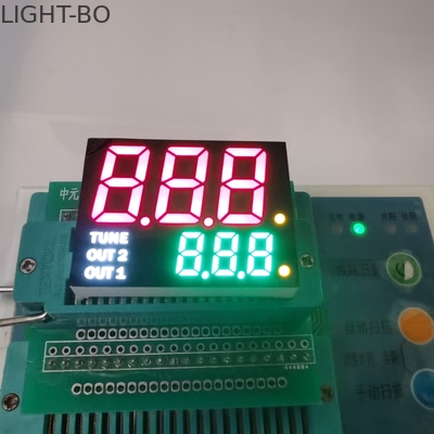 İyi bir fiyat. 19mm Yükseklik 7 Segment LED Ekran Çift Hatlı Kalıp Ortak Katot 35mcd çevrimiçi