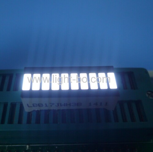 Gösterge paneli için Süper Parlak Yeşil / Kırmızı 10 Segment LED Işık Çubuğu Grad Array