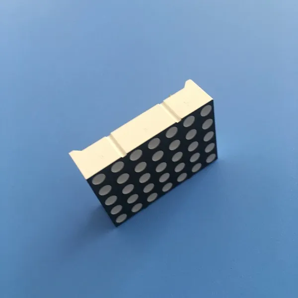 DOT Matrix LED Ekranı 3mm Hareketli İşaretler / Mesaj Taşları için Süper Parlak Sarı 0