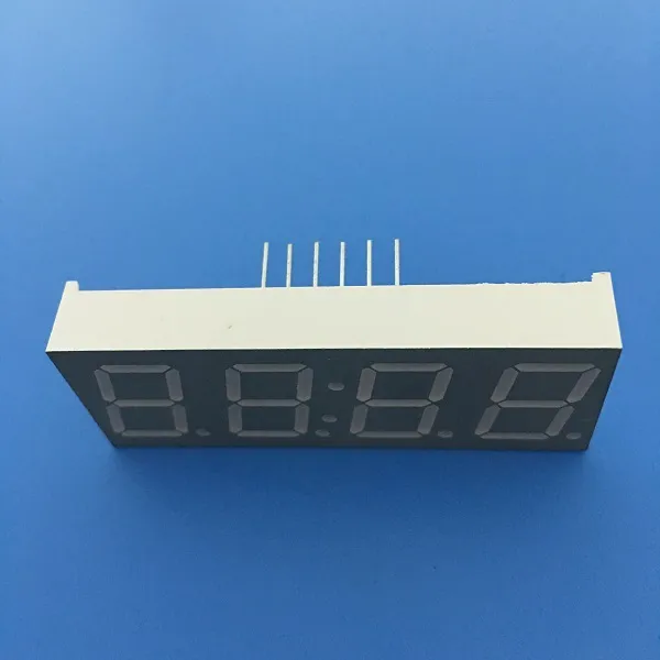 LED Saat Ekranı 4 Rakamlı 7 Segment Fitness Koşu Ekipmanı için Ortak Anod 0