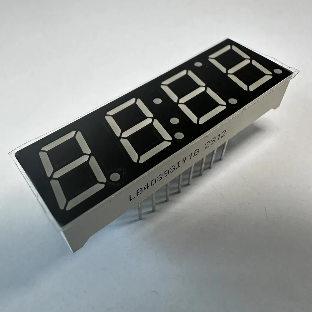 0.39"Sarı 7 Bölümlü LED Ekran Temperatür Nem Göstergesi için Ortak Anod 1