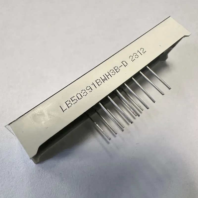 Ultra Beyaz 7 Segment LED Ekranı Dijital Gösterge için 5 Rakam 0.39 inç Ortak Anot 3