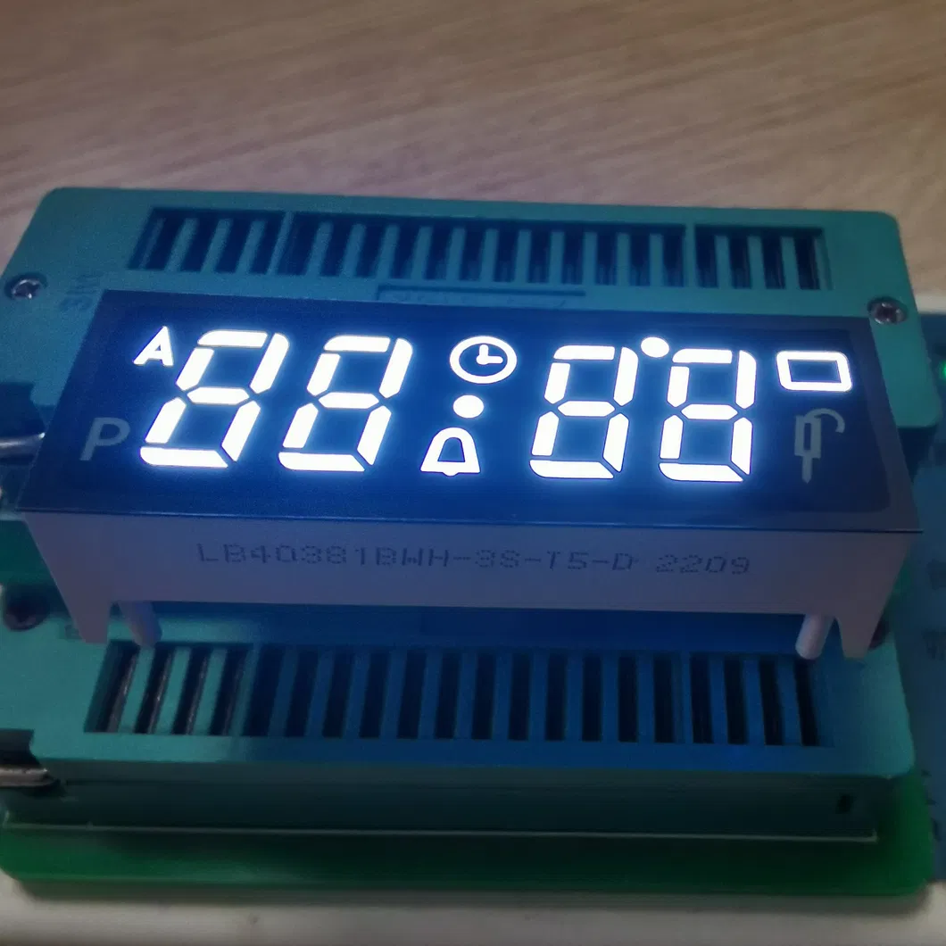 7 segmentli LED ekran 4 basamaklı Ultra Beyaz Ortak Anod 0