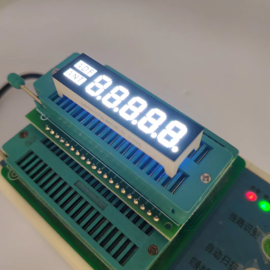 Ev aletleri için 4 basamaklı ultra parlak beyaz LED saat ekranı 0