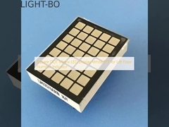 Square DOT Matrix LED Display Beyaz 5 * 7 Asansör Kat Numara Göstergesi için