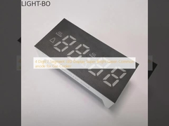 4 basamaklı 7 segmentli LED Ekranı, Gazlu fırın için çok parlak yeşil ortak anot