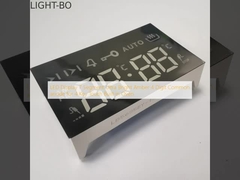 LED Ekran 7 Bölüm Ultra Parlak Amber 4 Rakam 4 Anahtar Dokunma için Ortak anot İçinde Oven