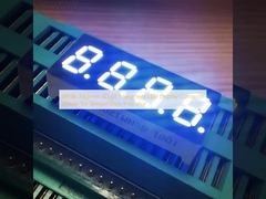 Beyaz 7.62mm 4Digit 7 Segment LED Ekran Temperatur Göstergesi için Ortak Anot