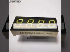 4 basamaklı 7 segmentli LED Ekran Temperatur göstergesi için Ortak Katot Ultra Beyaz 7.62mm