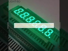 Küçük Boyutlu 6 basamaklı 7 segmentli LED Ekran frekans dönüştürücü için Common Anode Green