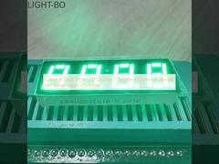 Yeşil 4 basamaklı 7 mm LED Ekran 7 Bölüm Temperatur Denetleyicisi için Ortak Anot