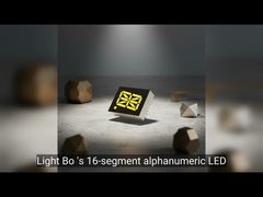 Asansör Göstergesi için Ultra Beyaz 0.8 inç 16 Segment Alfanümerik LED Ekran