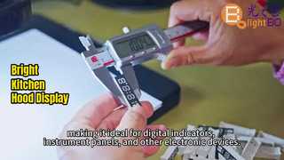 Özel Yeşil 0,39 inç 6 Haneli 14 Segment LED Ekran