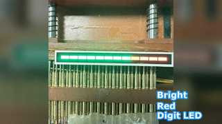 Ultra Parlak Kırmızı Haneli LED Ekran