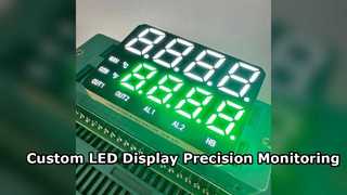 Sıcaklık İzleme için Özel 7 Segment LED Ekran