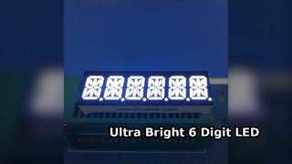 Enstrümanlar için Ultra Parlak 6 Haneli 14 Segment LED Ekran