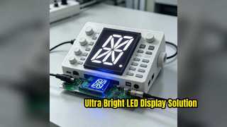 Asansörler için Ultra Parlak Mavi 16 Segment LED Ekran